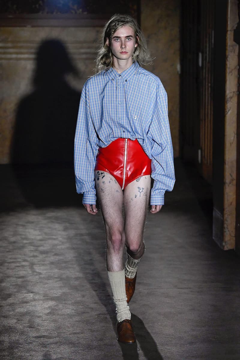 Gucci spring MFW ready to wear alessandro michele fashion show micky strawberry pig