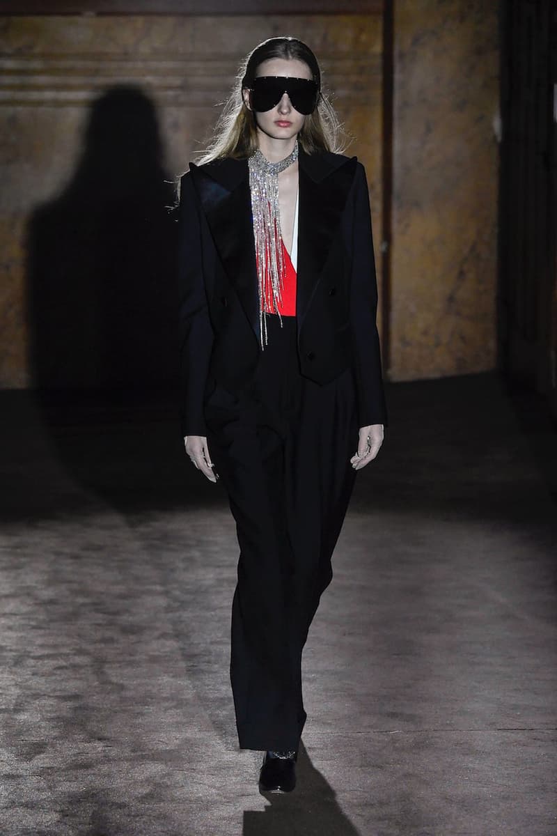 Gucci spring MFW ready to wear alessandro michele fashion show micky strawberry pig