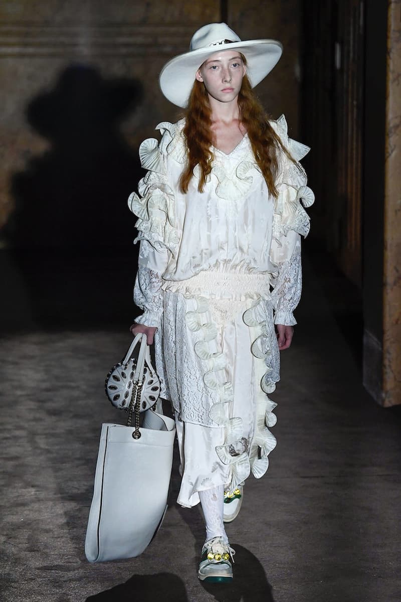 Gucci spring MFW ready to wear alessandro michele fashion show micky strawberry pig