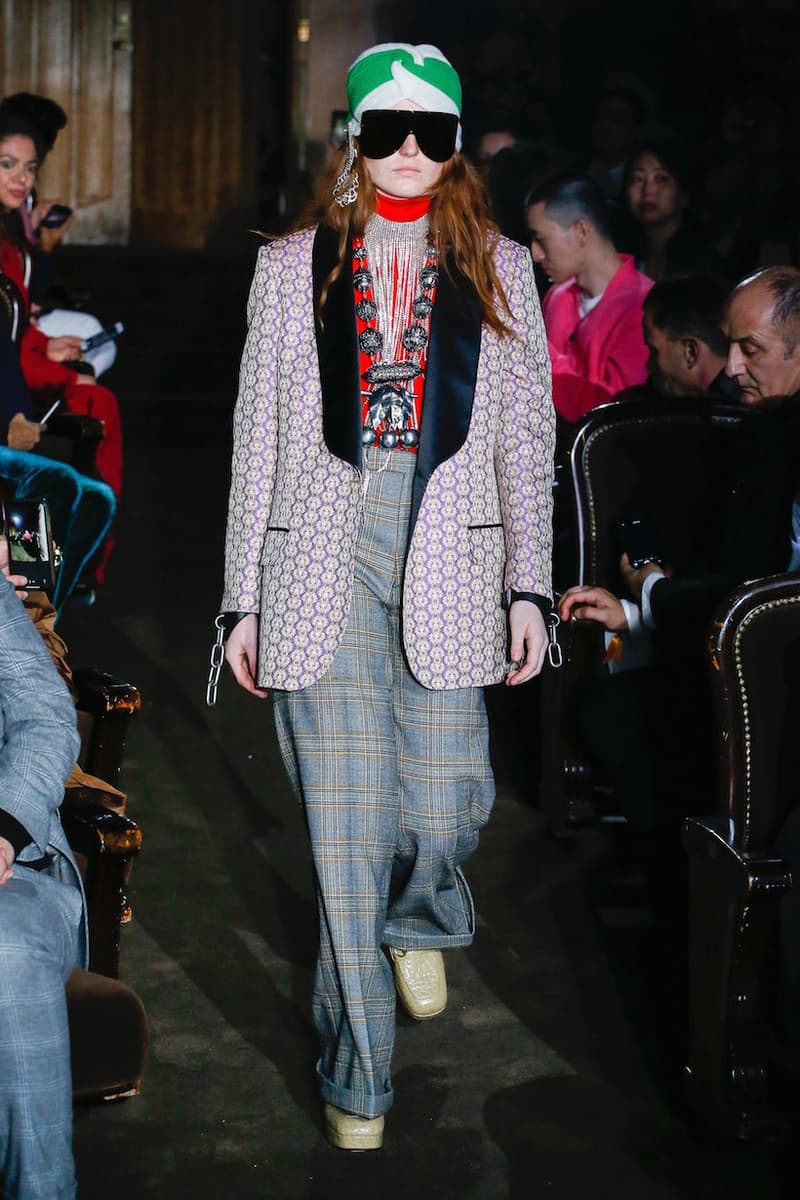 Gucci spring MFW ready to wear alessandro michele fashion show micky strawberry pig