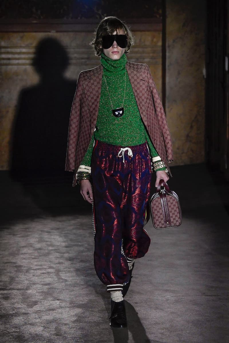 Gucci spring MFW ready to wear alessandro michele fashion show micky strawberry pig