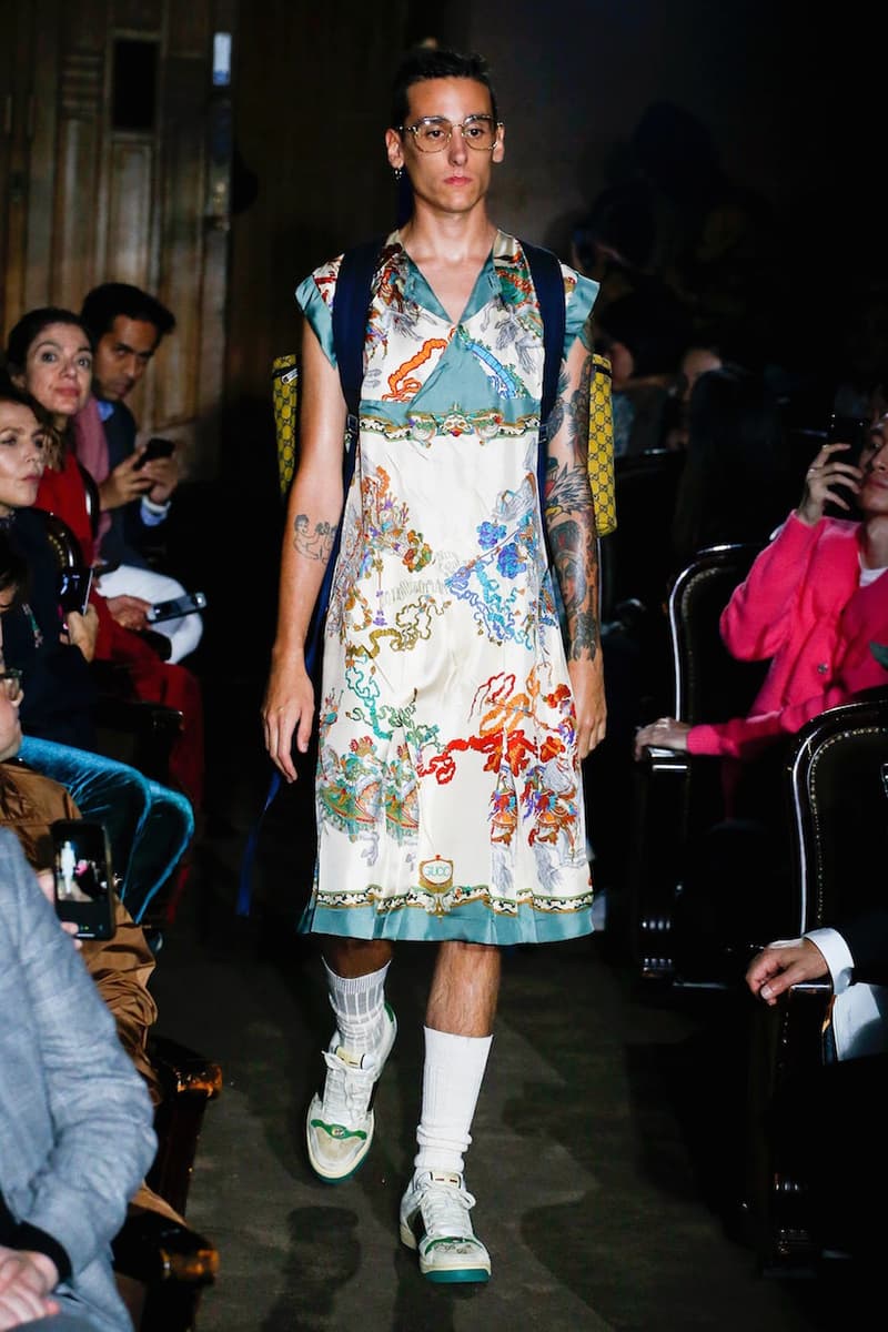 Gucci spring MFW ready to wear alessandro michele fashion show micky strawberry pig