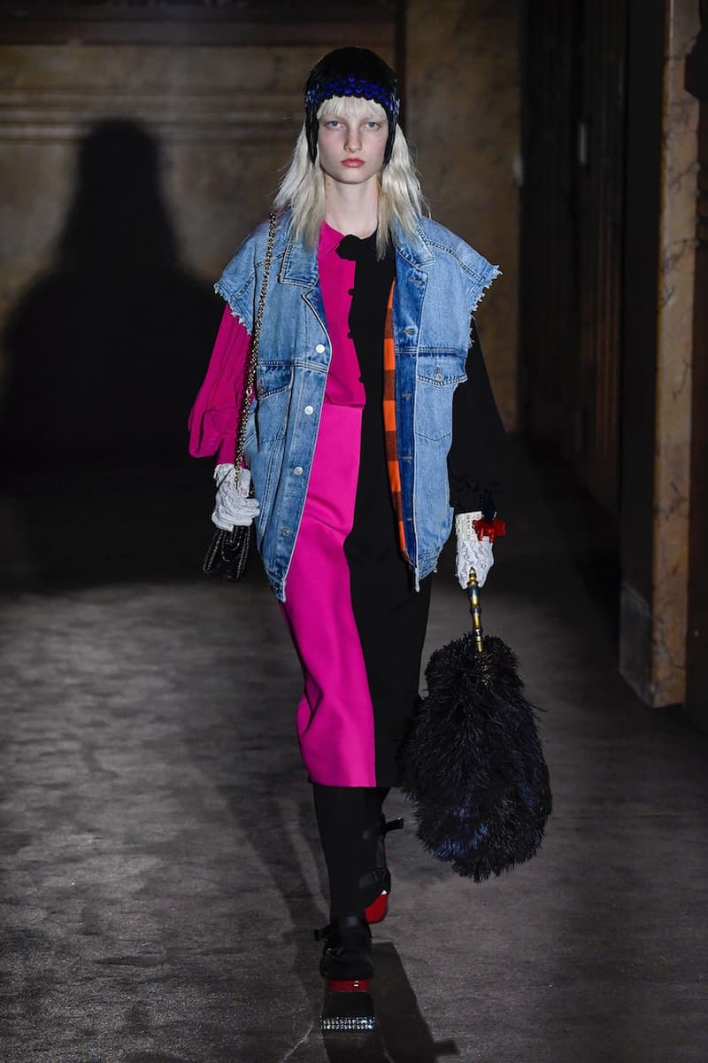 Gucci spring MFW ready to wear alessandro michele fashion show micky strawberry pig