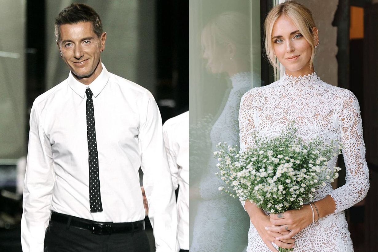 dolce gabbana stefano gabanna chiara ferragni wedding cheap instagram rude