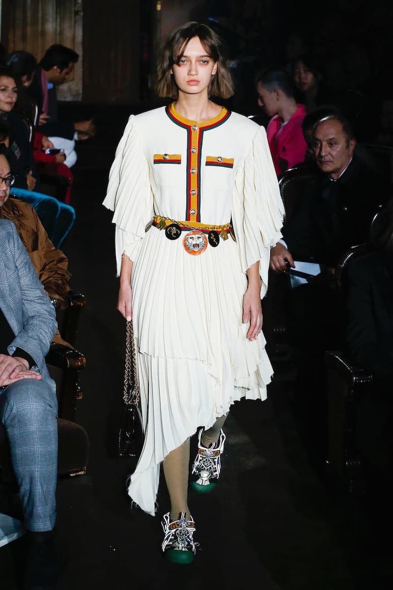 Gucci spring MFW ready to wear alessandro michele fashion show micky strawberry pig