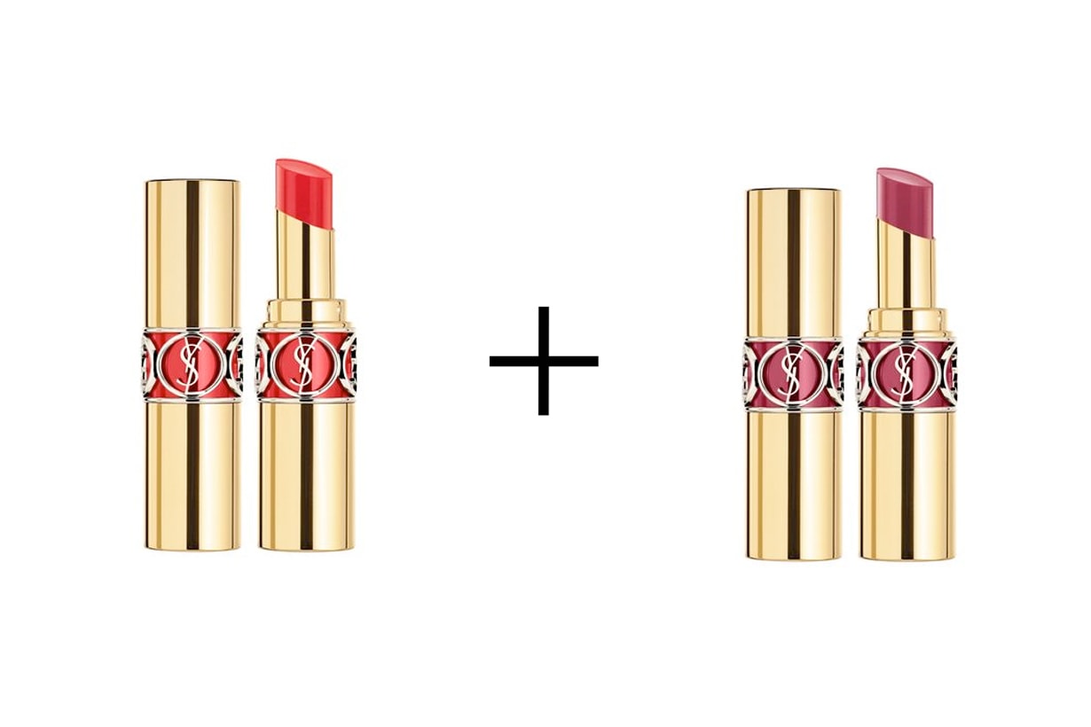 YSL Beauty lipstick mix shine rough secret colour
