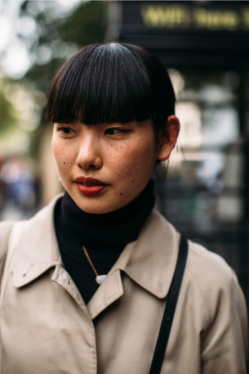 London fashion Week 2018 fashionista street style makeup hairstyles hair accessories
