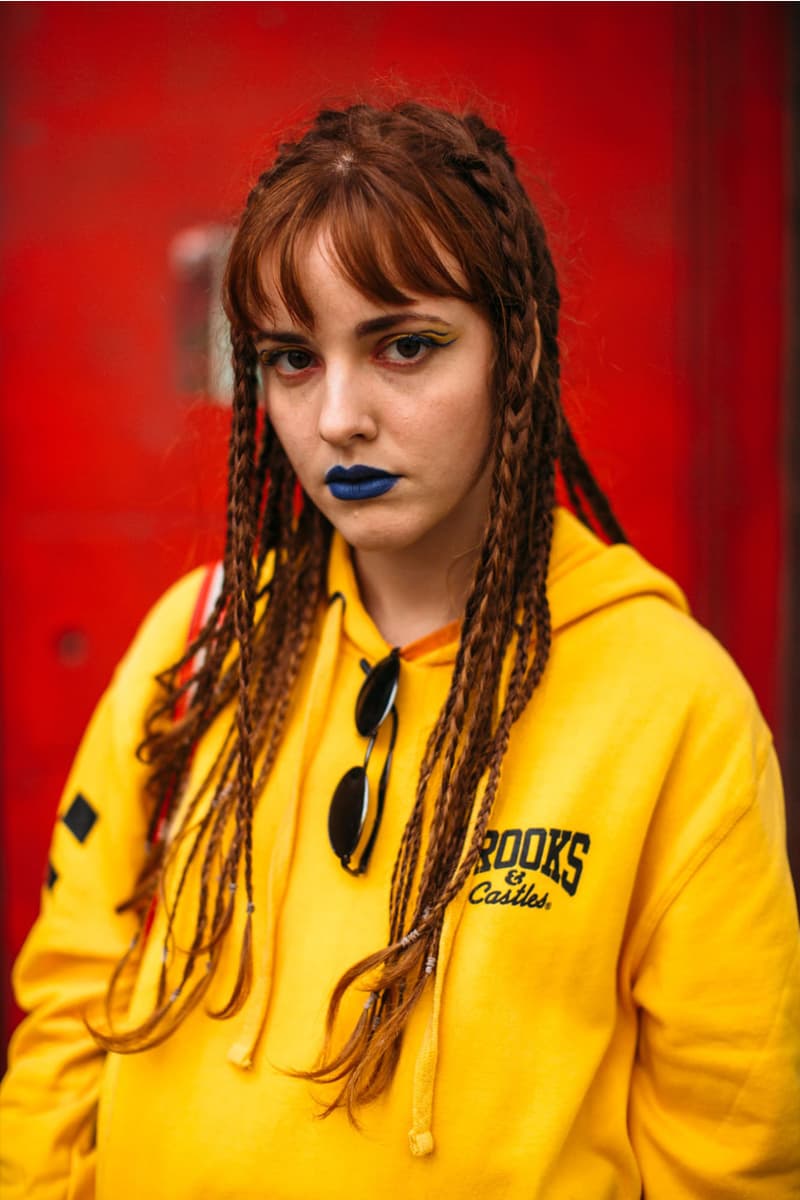 London fashion Week 2018 fashionista street style makeup hairstyles hair accessories