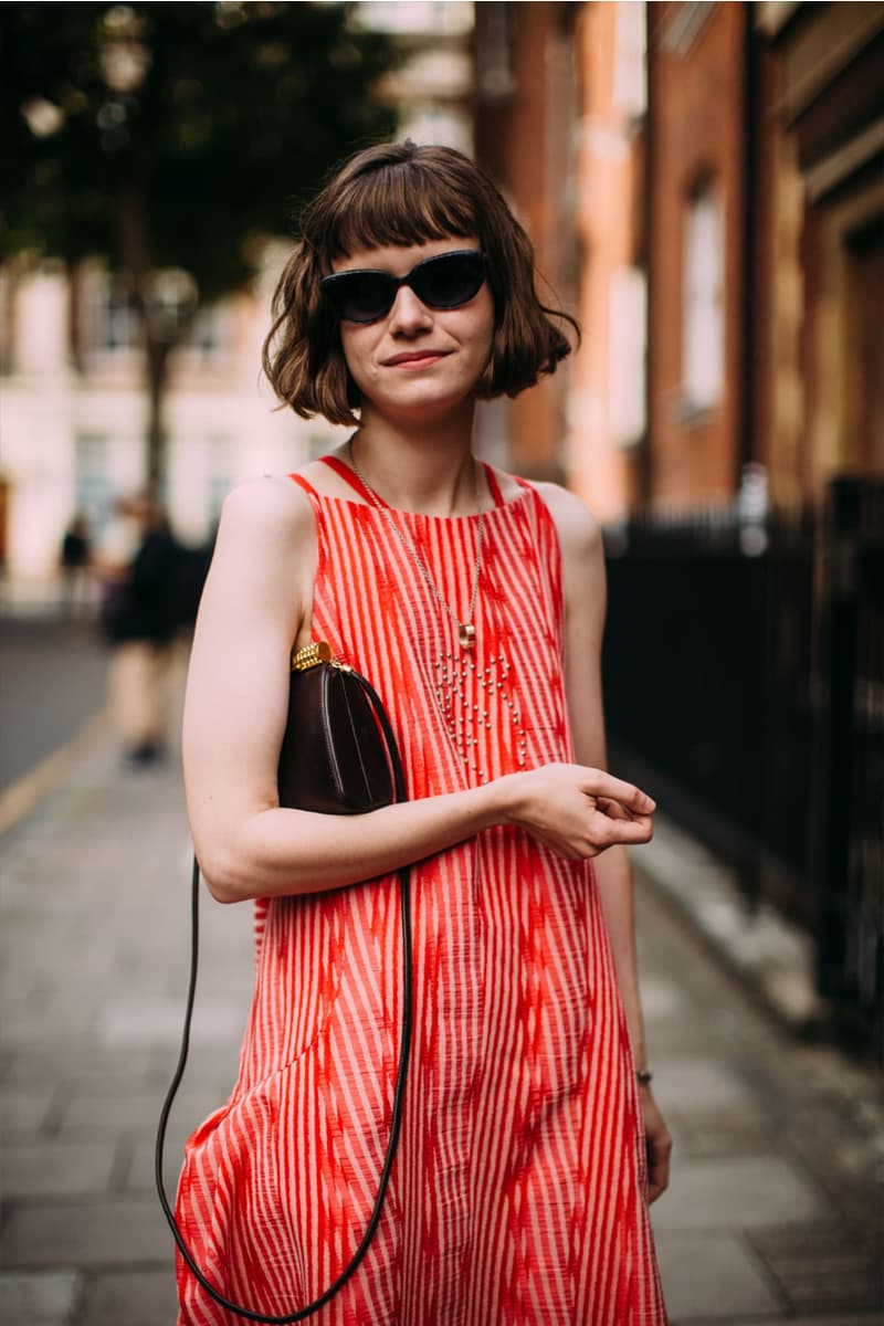 London fashion Week 2018 fashionista street style makeup hairstyles hair accessories