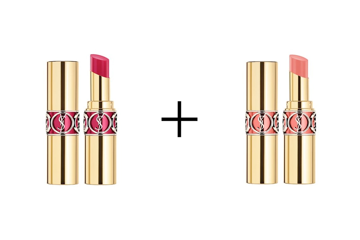 YSL Beauty lipstick mix shine rough secret colour