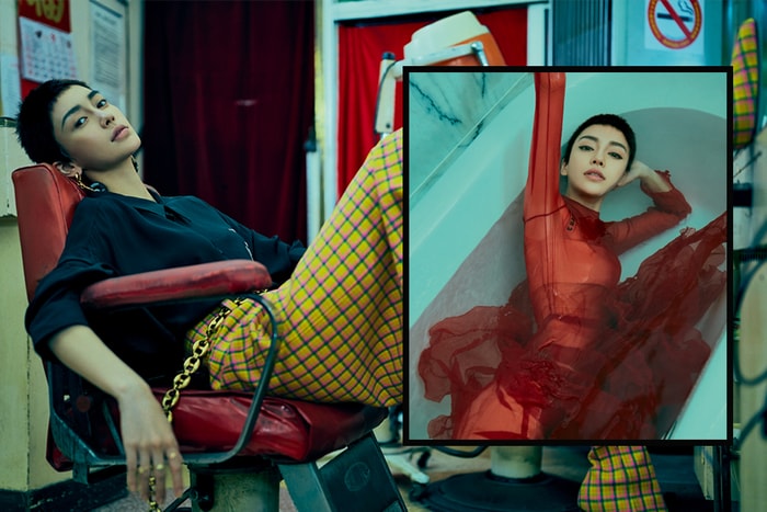 Angelababy 竟然剪了三寸頭!讓網民大驚:「這髮型跟老公黃曉明也太像了吧!」