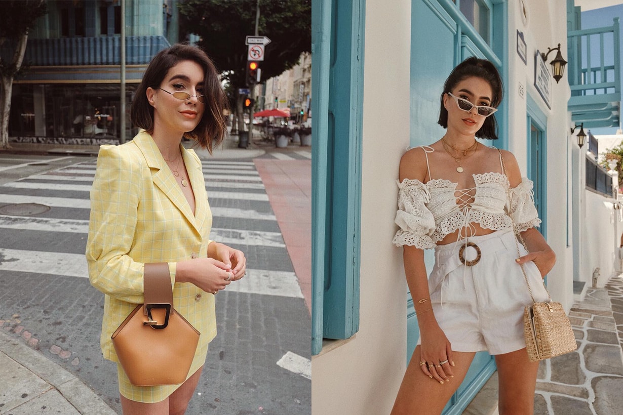 instagramer Brittany Xavier use the same item to repeat the fashion wear