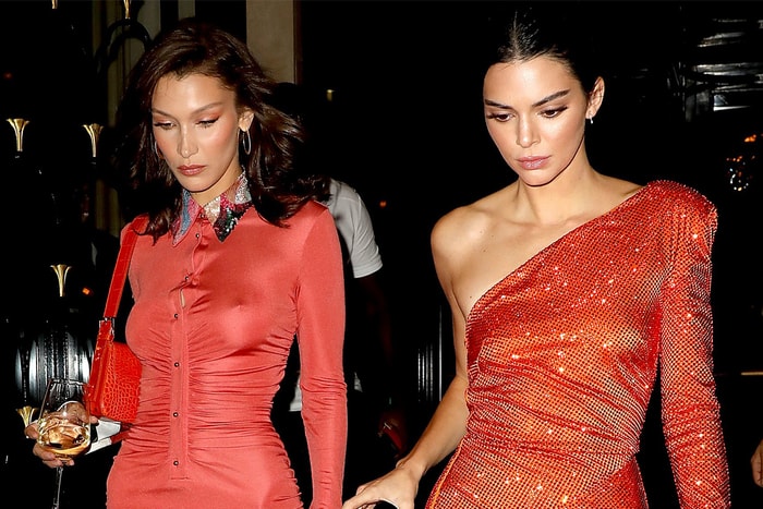 Kendall Jenner 和 Bella Hadid 以性感閨密裝現身巴黎,秀場外都感受到雙倍的超模氣場!