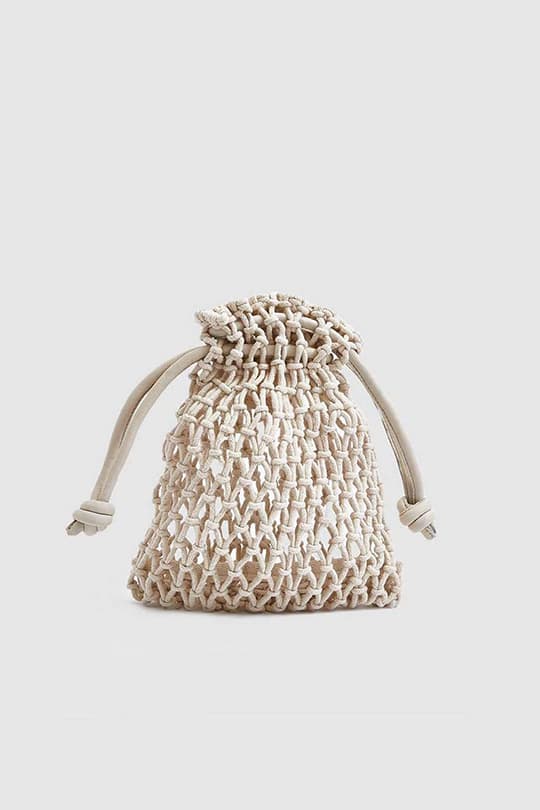 Clare V drawstring bag