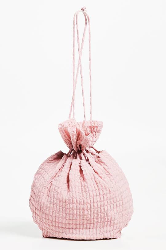 Cult Gaia drawstring bag