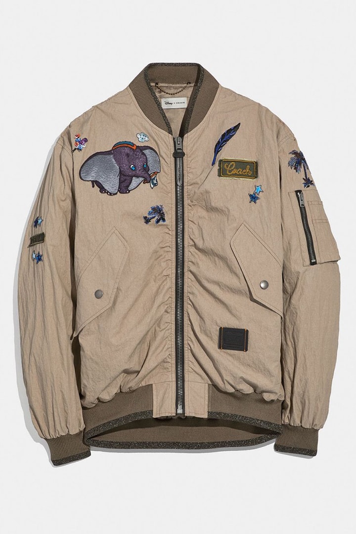 Coach X Disney Collection embellished ma-1 jacket