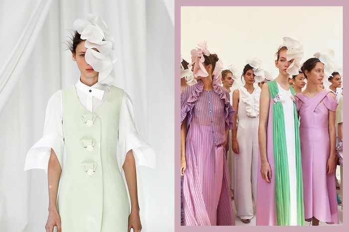 #LFW:屬於春日的透明感,Delpozo 帶來的正是浪漫與溫柔