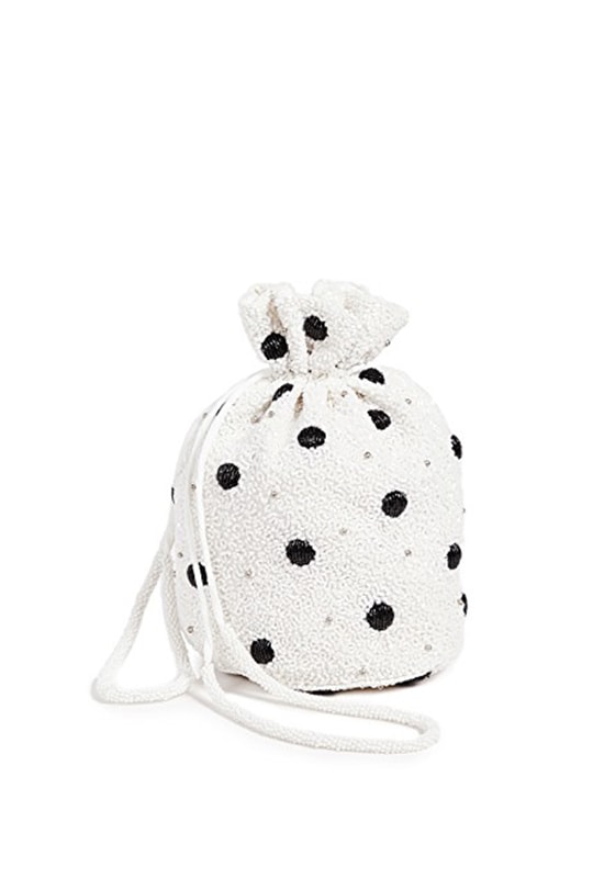 Ganni drawstring bag