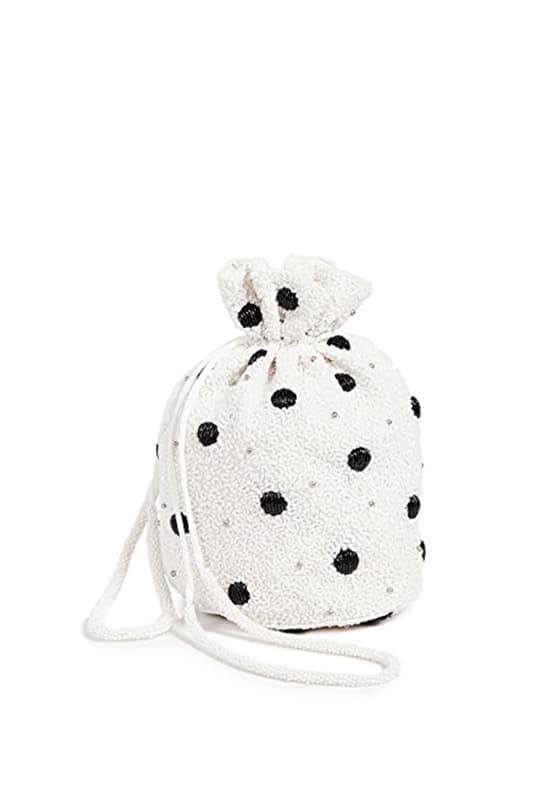 Ganni drawstring bag