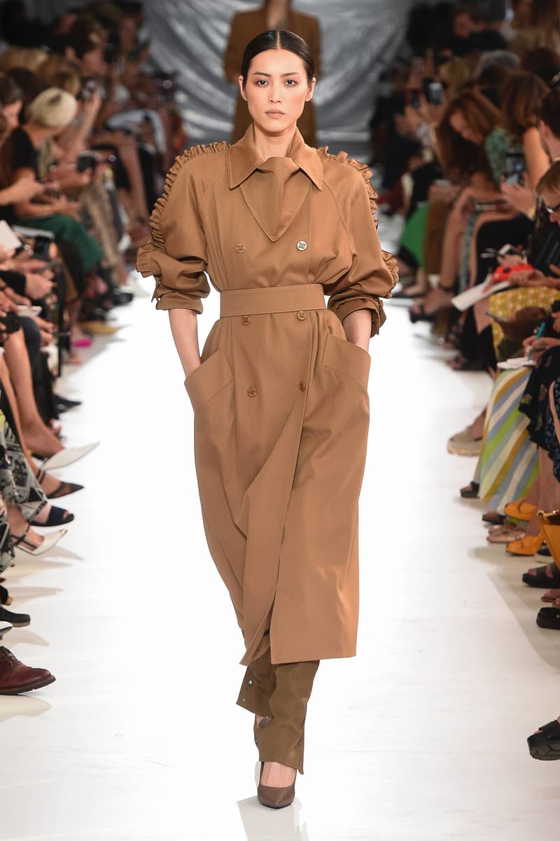 max mara milan fashion week mfw coats ian griffiths 2019 spring ready to wear