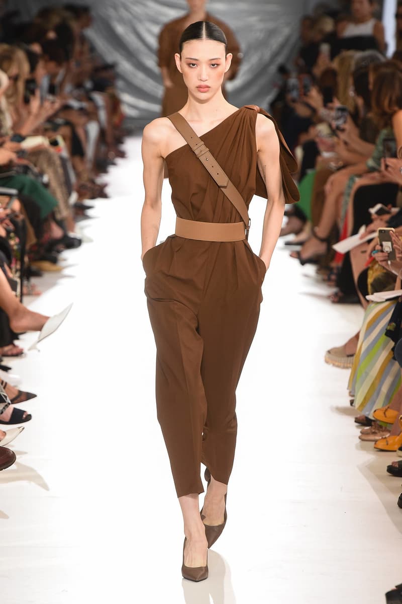 max mara milan fashion week mfw coats ian griffiths 2019 spring ready to wear