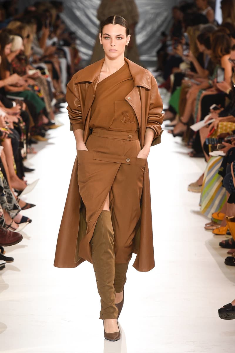 max mara milan fashion week mfw coats ian griffiths 2019 spring ready to wear