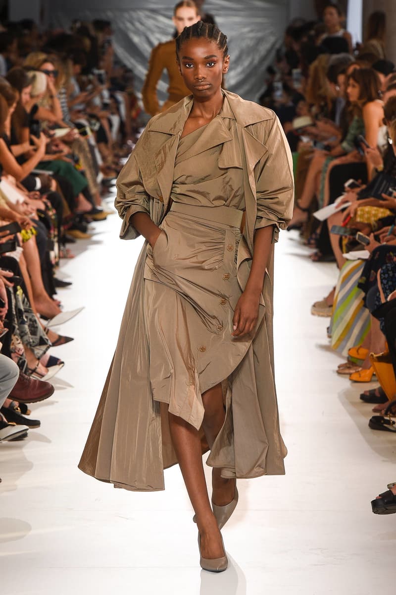 max mara milan fashion week mfw coats ian griffiths 2019 spring ready to wear