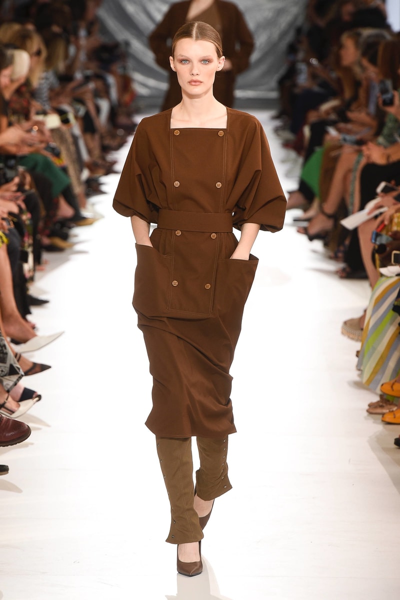 max mara milan fashion week mfw coats ian griffiths 2019 spring ready to wear
