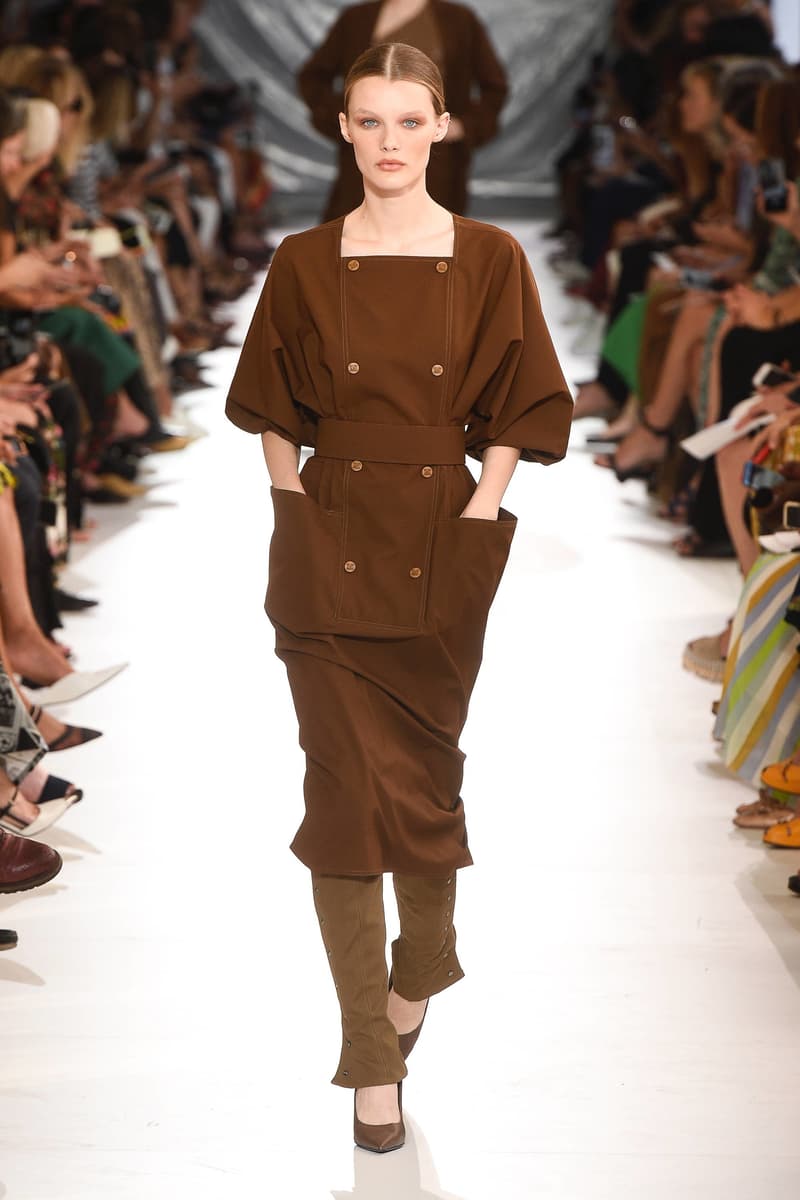 max mara milan fashion week mfw coats ian griffiths 2019 spring ready to wear