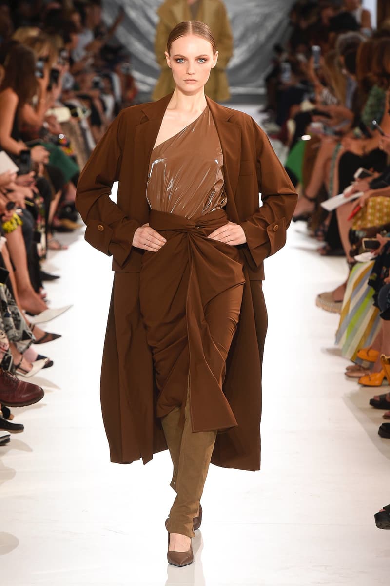 max mara milan fashion week mfw coats ian griffiths 2019 spring ready to wear