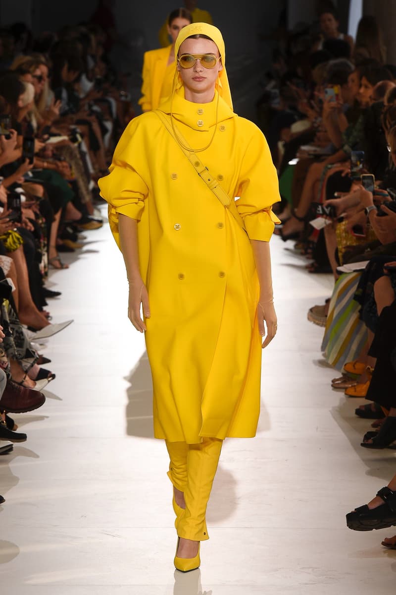 max mara milan fashion week mfw coats ian griffiths 2019 spring ready to wear