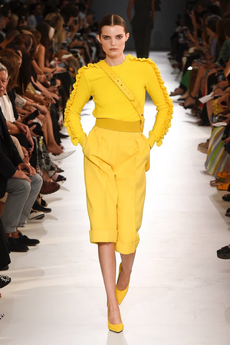 max mara milan fashion week mfw coats ian griffiths 2019 spring ready to wear
