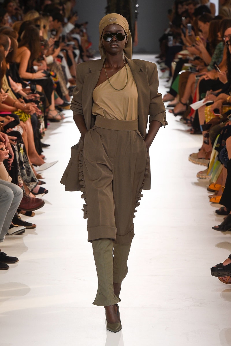 max mara milan fashion week mfw coats ian griffiths 2019 spring ready to wear
