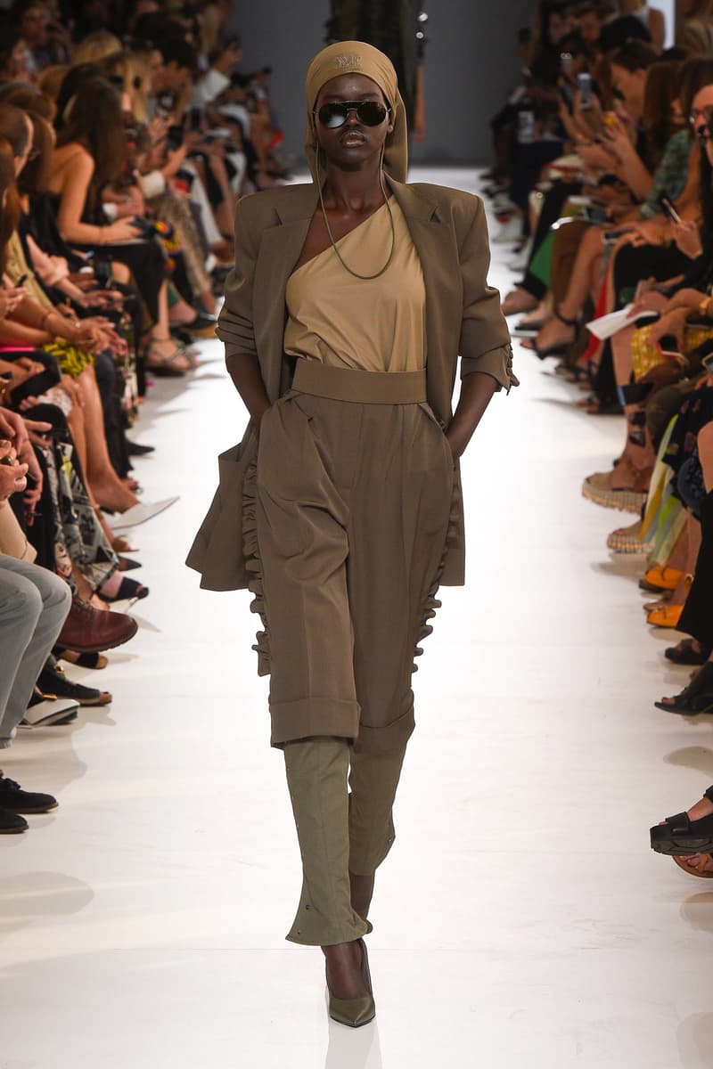 max mara milan fashion week mfw coats ian griffiths 2019 spring ready to wear