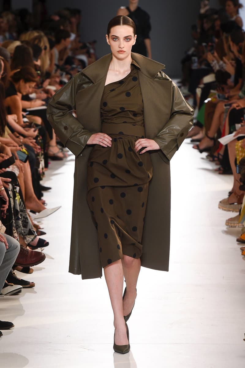 max mara milan fashion week mfw coats ian griffiths 2019 spring ready to wear