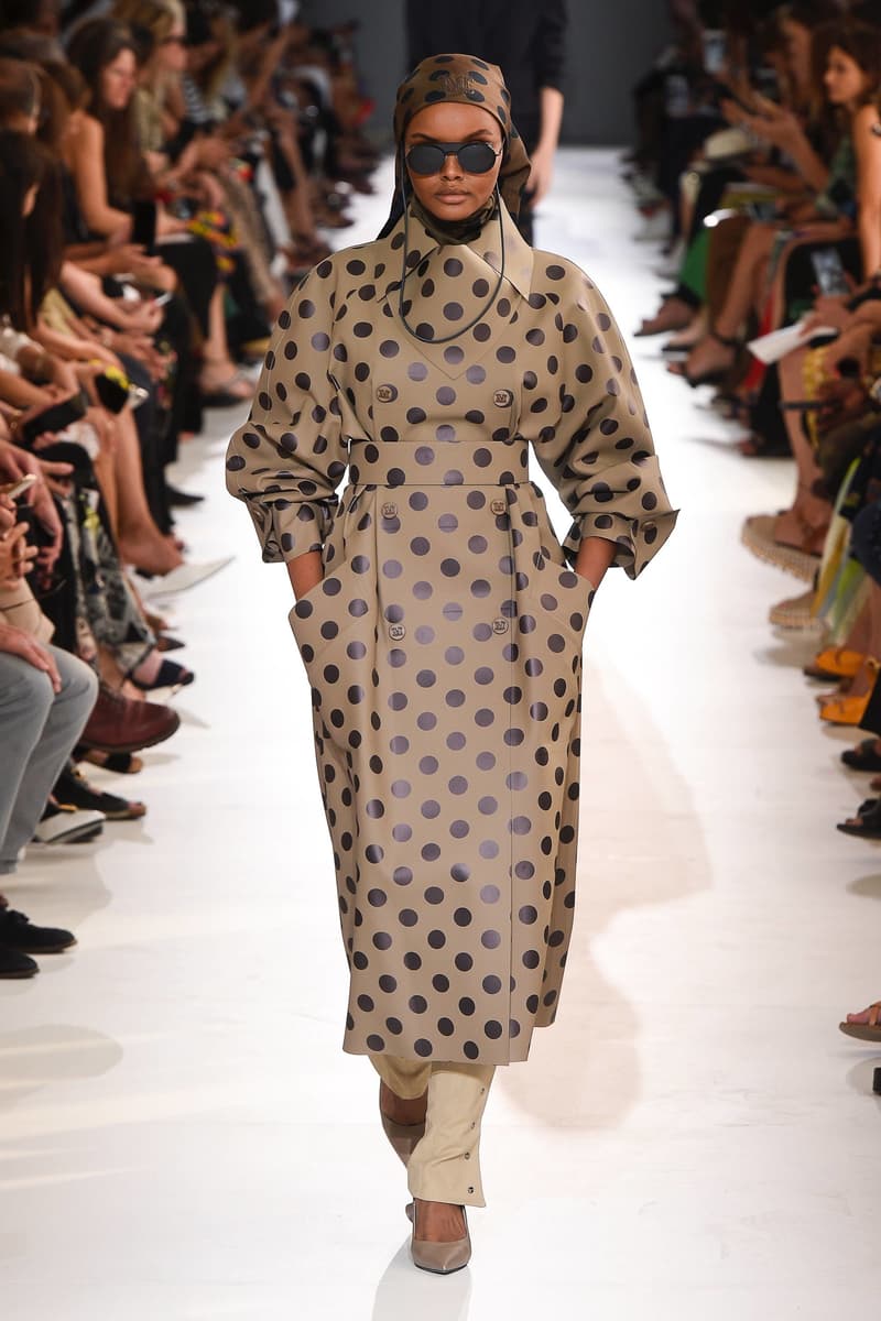 max mara milan fashion week mfw coats ian griffiths 2019 spring ready to wear