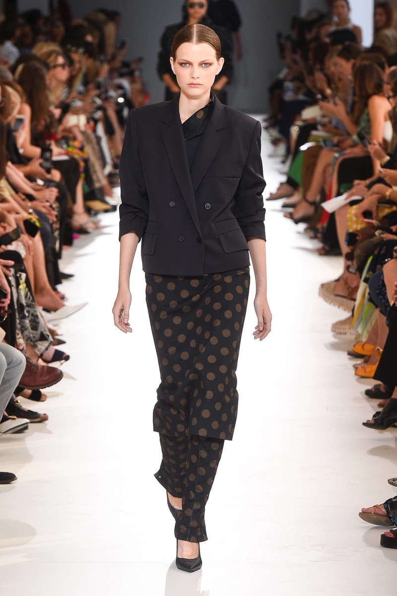 max mara milan fashion week mfw coats ian griffiths 2019 spring ready to wear