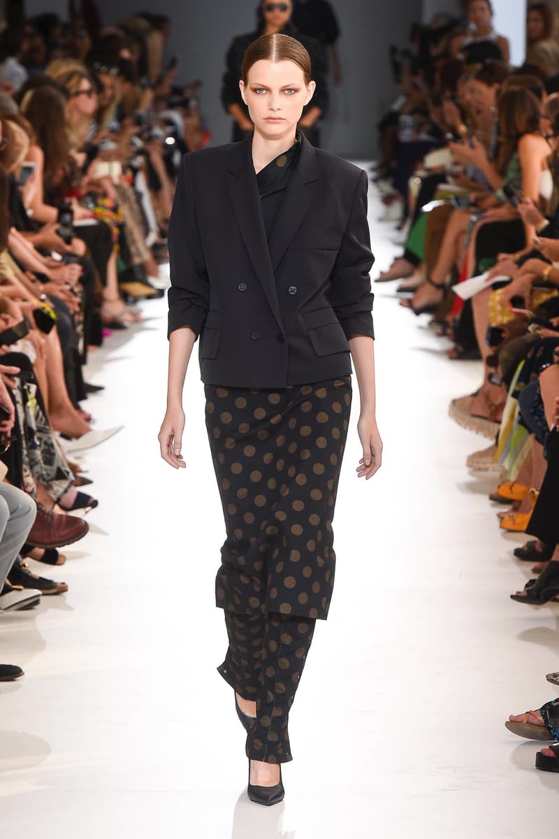 max mara milan fashion week mfw coats ian griffiths 2019 spring ready to wear