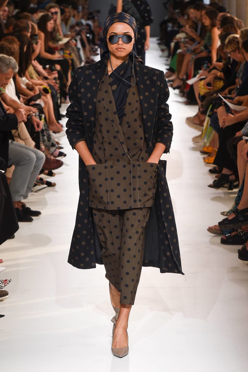 max mara milan fashion week mfw coats ian griffiths 2019 spring ready to wear