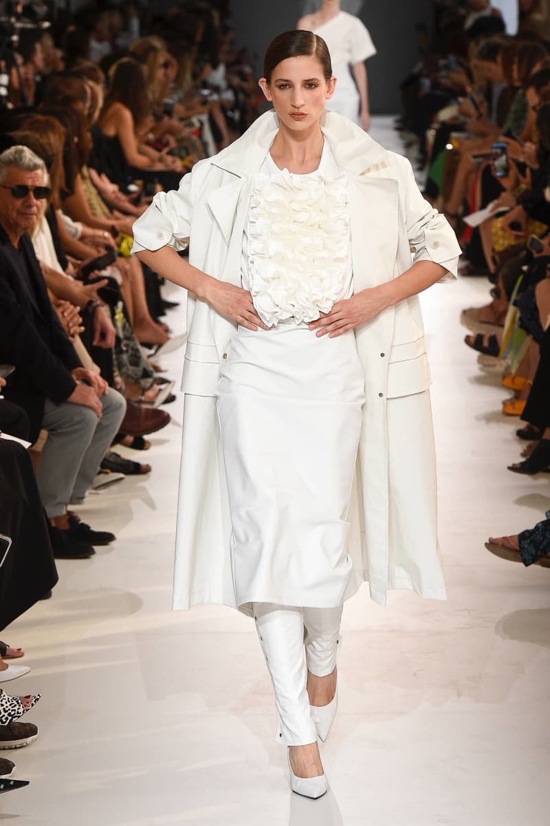 max mara milan fashion week mfw coats ian griffiths 2019 spring ready to wear