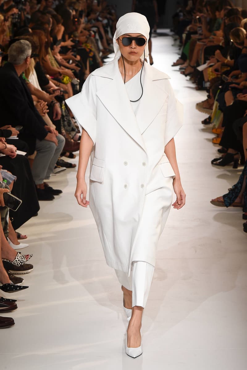 max mara milan fashion week mfw coats ian griffiths 2019 spring ready to wear