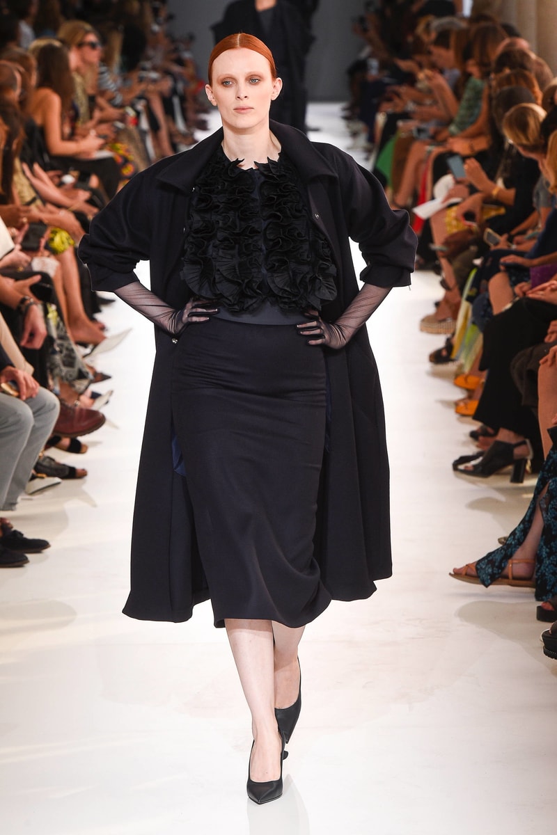 max mara milan fashion week mfw coats ian griffiths 2019 spring ready to wear