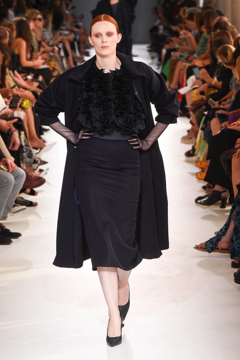 max mara milan fashion week mfw coats ian griffiths 2019 spring ready to wear