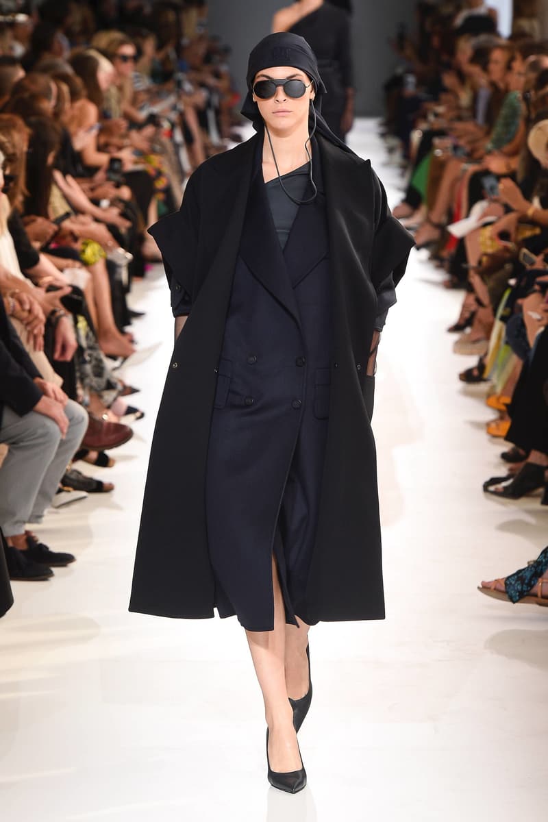 max mara milan fashion week mfw coats ian griffiths 2019 spring ready to wear