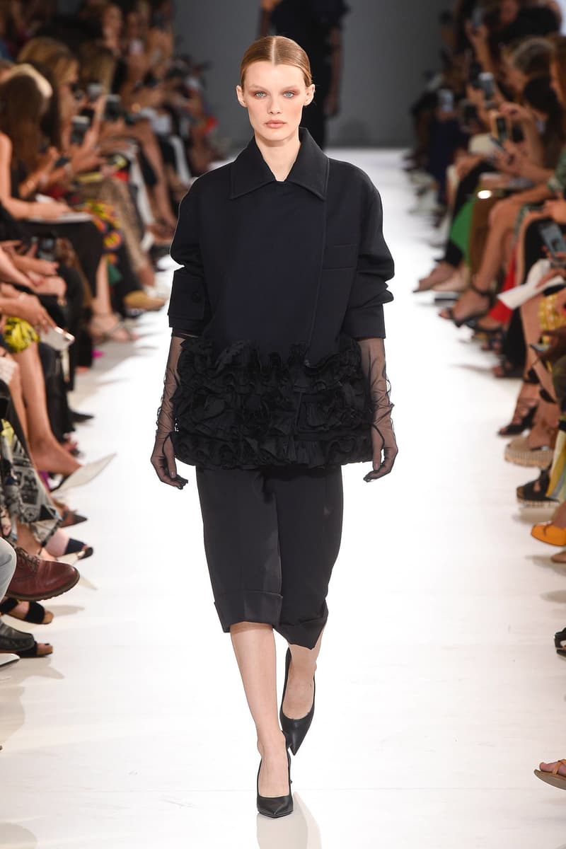 max mara milan fashion week mfw coats ian griffiths 2019 spring ready to wear
