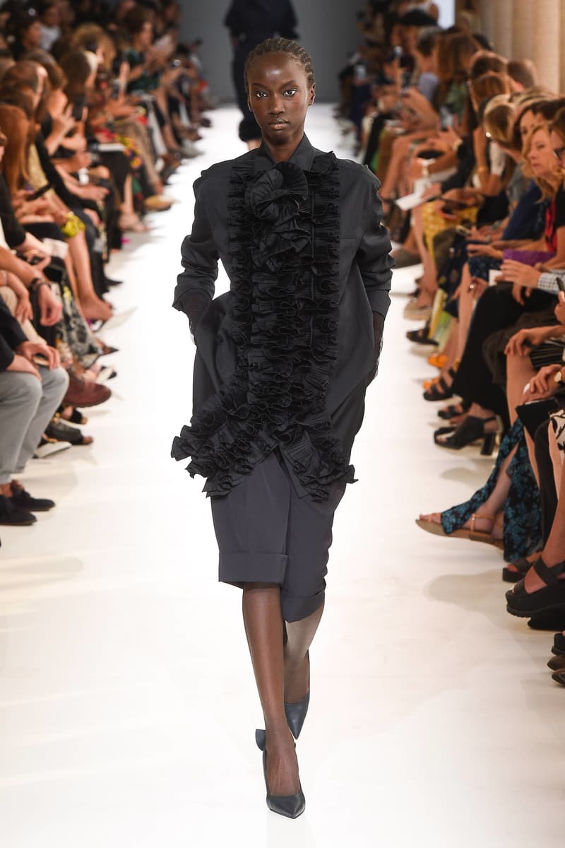 max mara milan fashion week mfw coats ian griffiths 2019 spring ready to wear
