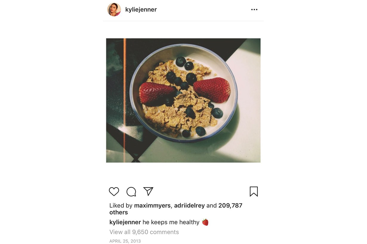 Kylie Jenner Cereal