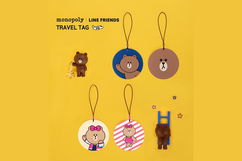 Line friends travel set