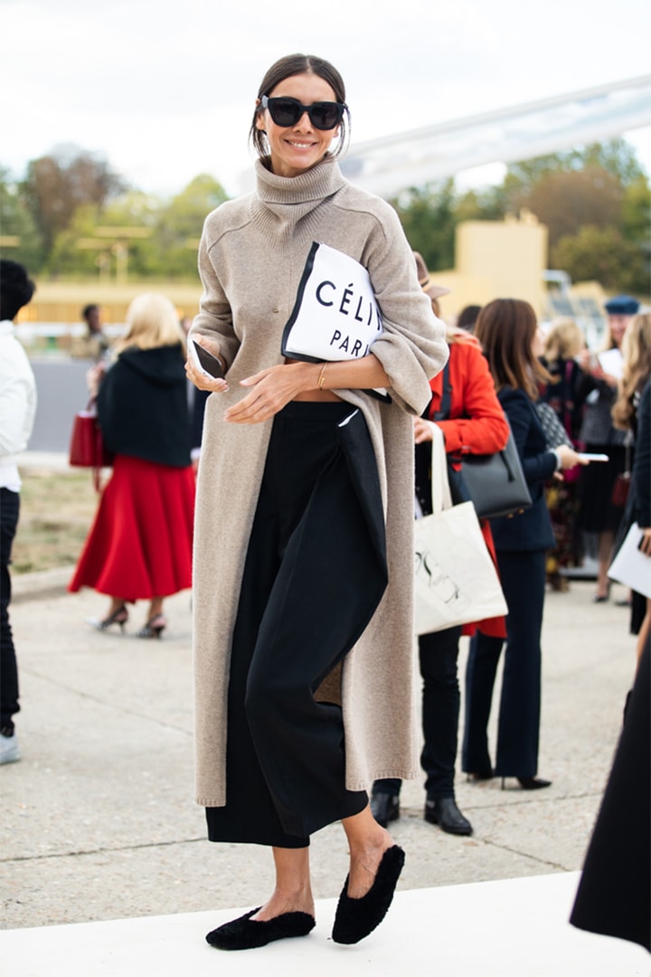 Paris Fashion Week Street Style Celine Clutch