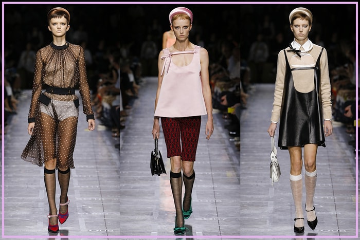 #MFW:要當 Prada 春夏季的前衛女孩,關鍵原來是露出「它」打造年輕感!